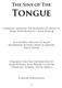 The Sins of The. Tongue. Compiled through the Blessings of Ghaus ul Waqt Huzoor Mufti e Azam Hind