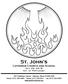 St. John s. Lutheran Church and School May 20, 2018 Day of Pentecost