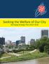 Seeking the Welfare of Our City. Winnipeg Strategic Plan