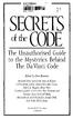 SUB Gottingen The Unauthorised Guide to the Mysteries Behind The Da Vinci Code. Edited by Dan Burstein