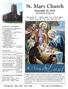 St. Mary Church December 25, 2016 The Nativity of the Lord