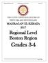 Mahragan El-Keraza 2017 NYNE Regional Level-Boston Grades 3-4 THE COPTIC ORTHODOX DIOCESE OF NEW YORK AND NEW ENGLAND MAHRAGAN EL-KERAZA 2017