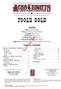 Fool s Gold. Credits Author: Jerimy Grafenstein. Sample file. table of contents NPC SHEETS...35