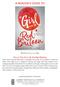 A READER S GUIDE TO. Katherine Locke. About The Girl with the Red Balloon ALBERT WHITMAN & COMPANY