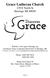Grace Lutheran Church 239 E North St Hastings MI 49058