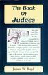 The Book Of Judges. And what shall I say more? For the time would fail me to tell o f Gideon, and o f