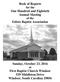 Book of Reports for the One Hundred and Eightieth Annual Meeting of the Edisto Baptist Association