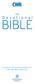 THE. D e v o t i o n a l. bible. Includes over 300 devotional thoughts from CWR s daily Bible-reading notes