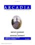 et al.: Arcadia, Vol.5 A R C A D I A A S t u d e n t J o u r n a l f o r F a i t h a n d C u l t u r e Servant leadership Seton Hall University