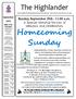 Homecoming Sunday. many familiar faces for this time of celebration!