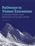 Pathways to Violent Extremism
