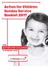 Action for Children Sunday Service Booklet 2017