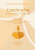 A Lamp for my Feet Rereading the Constitutions for a Renewal of Life