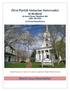 First Parish Unitarian Universalist Of Medfield 26 North Street, Medfield, MA (508)