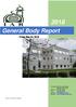 General Body Report. Friday May 04, 2018