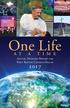 One Life. at a time Annual Ministry Report for First Baptist Church Dallas