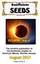 ECLIPSE Aug 21. The monthly publication of the Sunflower chapter of American Mensa, Wichita, Kansas. Volume 44 No. 8