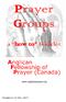 Prayer Groups. a how to booklet.   Pamphlet G-22 (Dec. 2017)