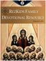 REZKIDS FAMILY DEVOTIONAL RESOURCE. Pentecost II, 2012
