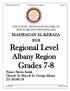 Mahragan El-Keraza 2018 NYNE Regional Level-Albany Grades 7-8 THE COPTIC ORTHODOX DIOCESE OF NEW YORK AND NEW ENGLAND MAHRAGAN EL-KERAZA 2018