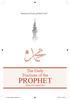 The Daily Practices of the PROPHET. (Peace be upon him) The daily practices of prohet.indd 1