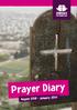 Prayer Diary August January 2019