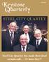 Fall 2018 Steel City Quartet has made their final curtain call Or have they??