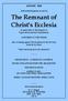 The Remnant of Christ's Ecclesia