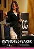 KEYNOTE SPEAKER. Book Christina Guidotti for your next conference or event