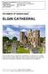 ELGIN CATHEDRAL HISTORIC ENVIRONMENT SCOTLAND STATEMENT OF SIGNIFICANCE