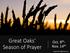 Great Oaks Season of Prayer
