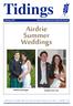Tidings. Airdrie Summer Weddings. William and Megan. Stephen and Carla. News and articles from Airdrie RP Church. Vol. 35 No.3