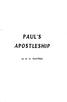 PAUL'S APOSTLESHIP. by E. H. CLAYTON