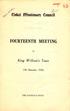 CisKci missionary Council FOURTEENTH MEETING. King William s Town. 15th November, / 939. T H E LOVEDALE PRESS.