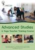 Advanced Studies & Yoga Teacher Training Course