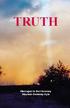 TRUTH Messages to the Visionary Maureen Sweeney-Kyle