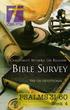 CHRISTIANITY WITHOUT THE RELIGION BIBLE SURVEY. The Un-devotional PSALMS Week 4