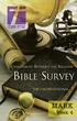 CHRISTIANITY WITHOUT THE RELIGION BIBLE SURVEY. The Un-devotional. MARK Week 4