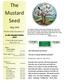 The Mustard Seed. May The Monthly Newsletter of. Pastor s Message. St. John s Evangelical Lutheran Church