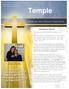 Temple NEWS. Rooted In Christ. Monthly Newsletter of Solomon s Temple Church