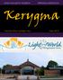 Kerygma. Volume One Number Two May 2015
