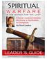 Spiritual. LEADER S GUIDE     IN THE BATTLE FOR THE LOST. by Chuck Lawless