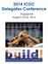 2014 ICOC Delegates Conference. Singapore August 25-26, 2014