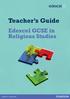 Teacher s Guide. Edexcel GCSE in Religious Studies