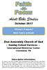 October Elisha s Exploits. Writer: Todd D. McDonald. Zion Assembly Church of God. - Sunday School Services -