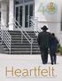 HEARTFELT CHINUCH HEARTFELT GRATITUDE. Heartfelt. Published in honor of the Yeshiva Darchei Torah Testimonial Dinner. Teves 5778 / January 2018