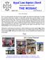 THE MOSAIC August 3, 2011 Volume 25 Issue 15