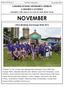 Monthly Publication LAKESIDE UNITED METHODIST CHURCH LAKESIDE LANTERN SHARING THE GRACE OF GOD IN OUR 58TH YEAR NOVEMBER