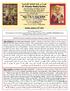 كنيسة مار نقوال االنطاكية االثوذكسية St. Nicholas Weekly Bulletin