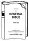 A Course In GENERAL BIBLE PART SIX. Prepared by the Committee on Religious Education of the American Bible College